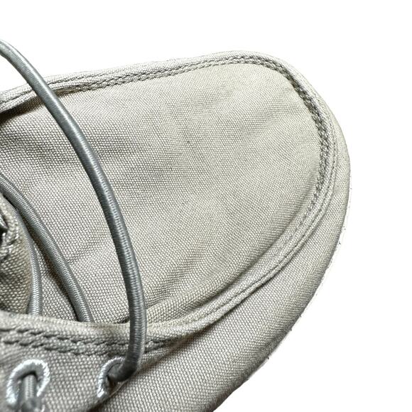 Women's Hey Dude Wendy Grey Shoes size 6 and Slip On Canvas comfortable casual - Picture 10 of 11